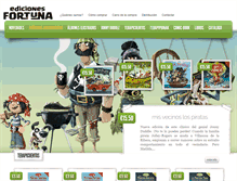 Tablet Screenshot of edicionesfortuna.com